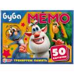 Карточная игра Мемо Умные Игры Буба 50 карточек Тренируем память