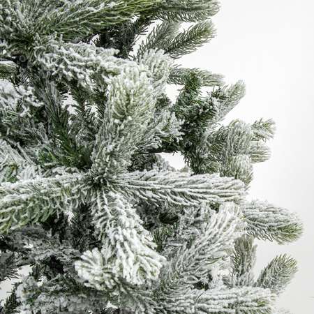 Новогодняя елка Золотая сказка новогодняя искусственная заснеженная Snow Queen 150 см