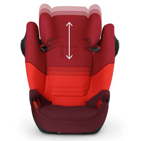 Автокресло Cybex Solution M-Fix SL Rumba Red