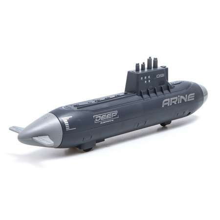Игровой набор Sima-Land «Подводная лодка» стреляет ракетами подвижные элементы цвет темно-серый