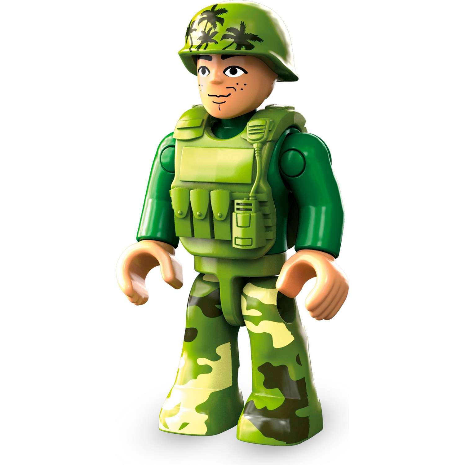 Конструктор Mega Construx Военный вертолет блочный - фото 7