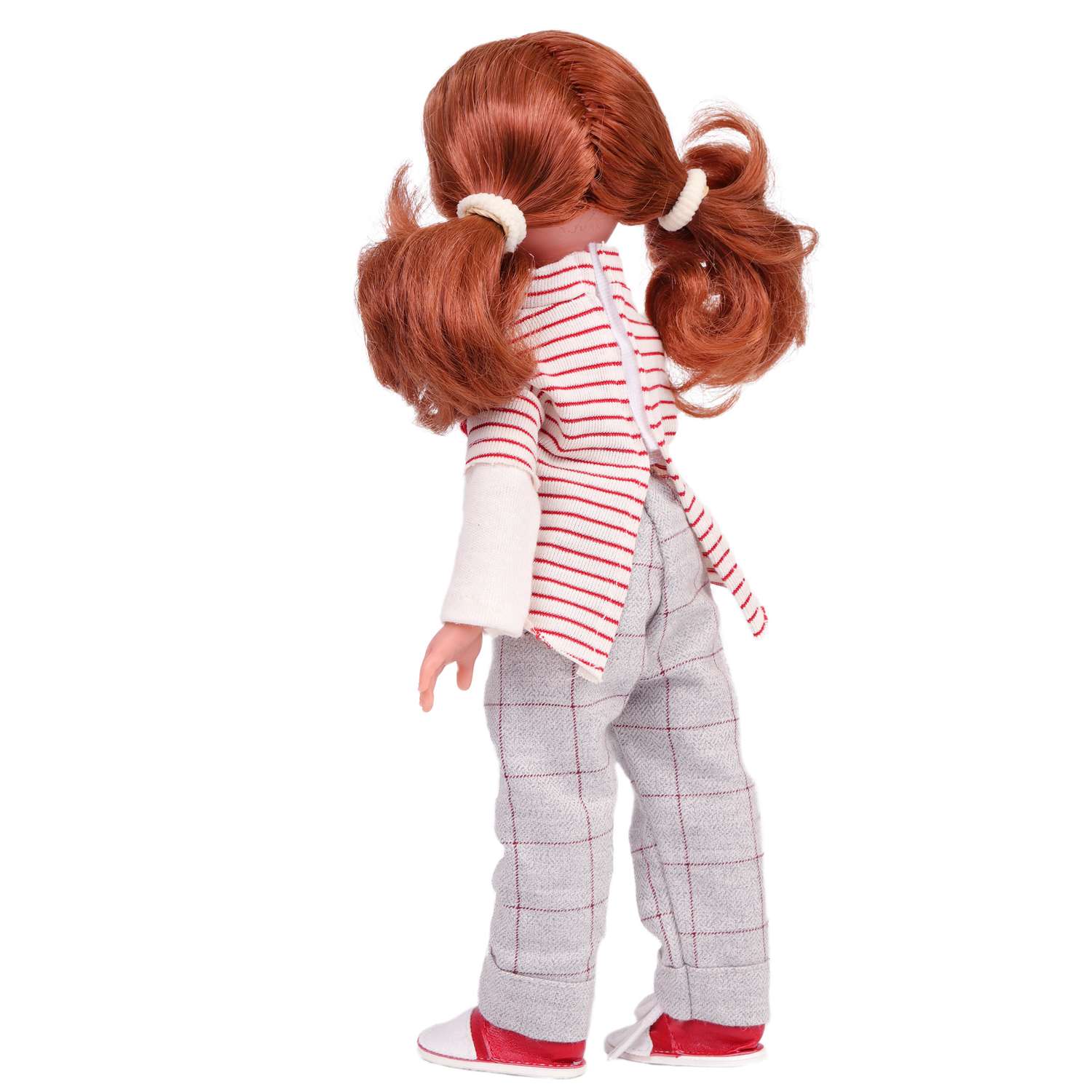 Кукла девочка Antonio Juan Реборн Эльвира в красном кэжуал образе 33 см виниловая 25298 - фото 3