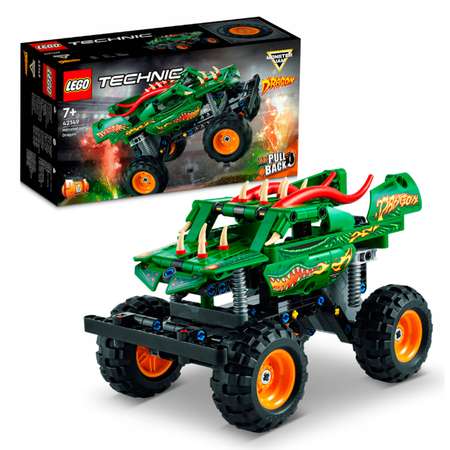 Конструктор детский LEGO Technic Внедорожник монстр-трак Дракон 42149