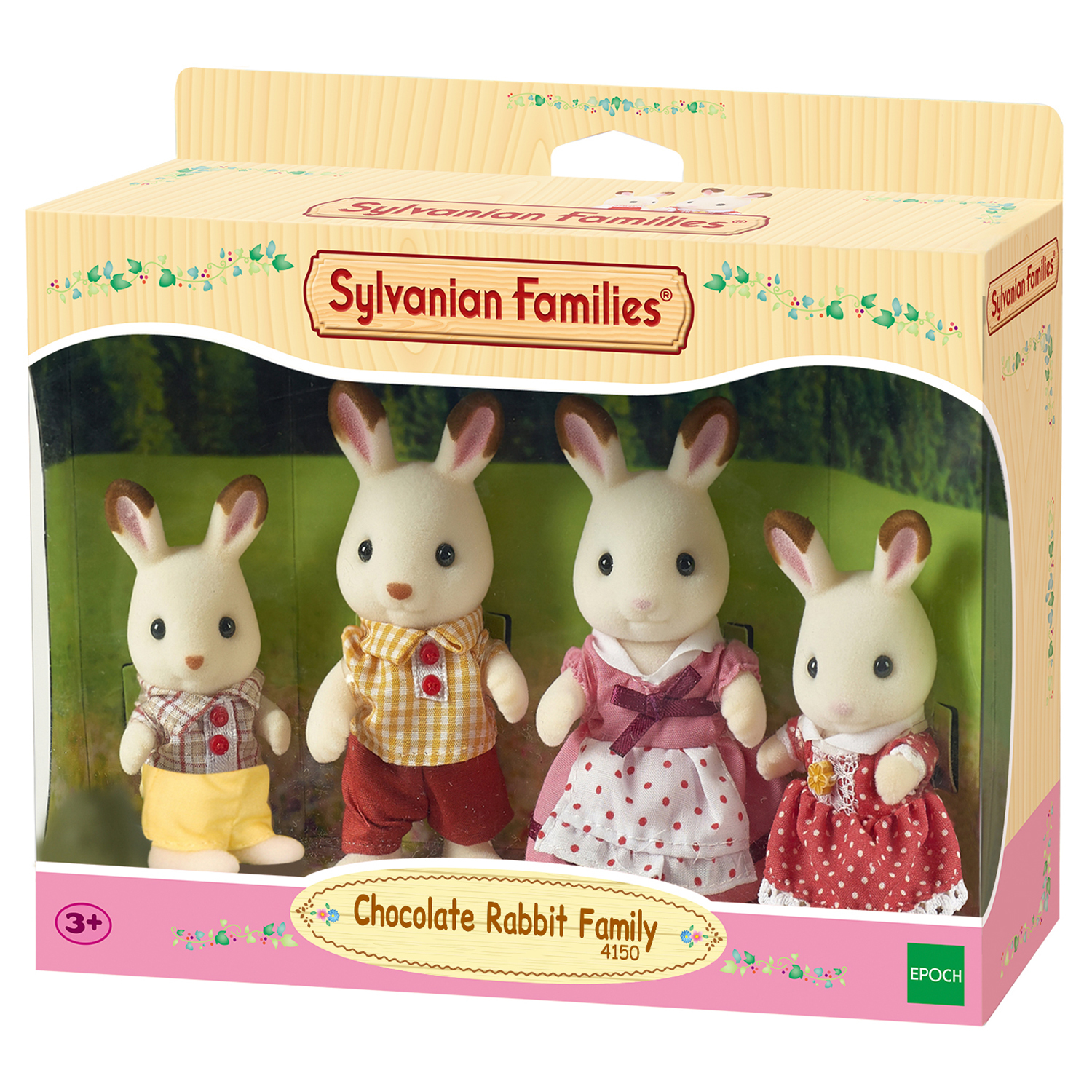 Семья кроликов Sylvanian Families 4150 купить по цене 2999 ₽ в  интернет-магазине Детский мир