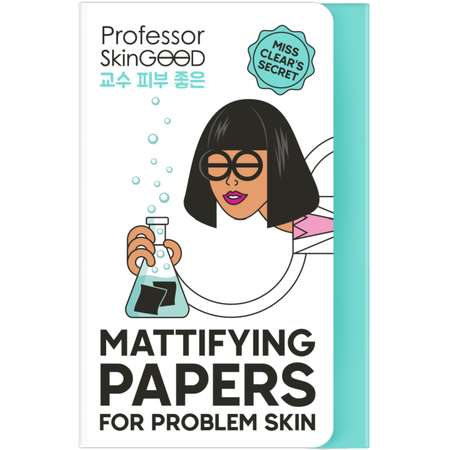 Матирующие салфетки Professor SkinGOOD для проблемной кожи Mattifying Papers