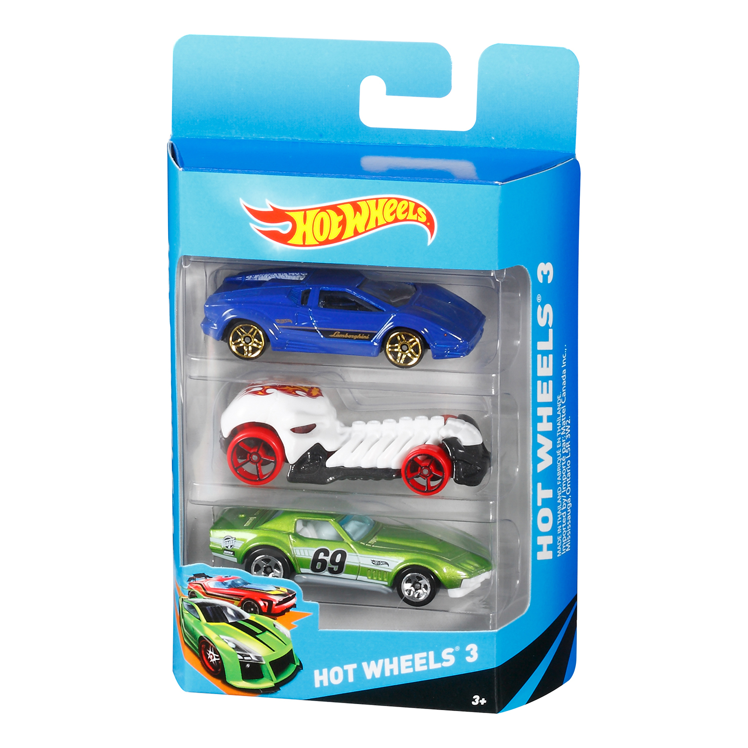 Подарочный набор Hot Wheels из 3 машинок в ассортименте K5904 - фото 32