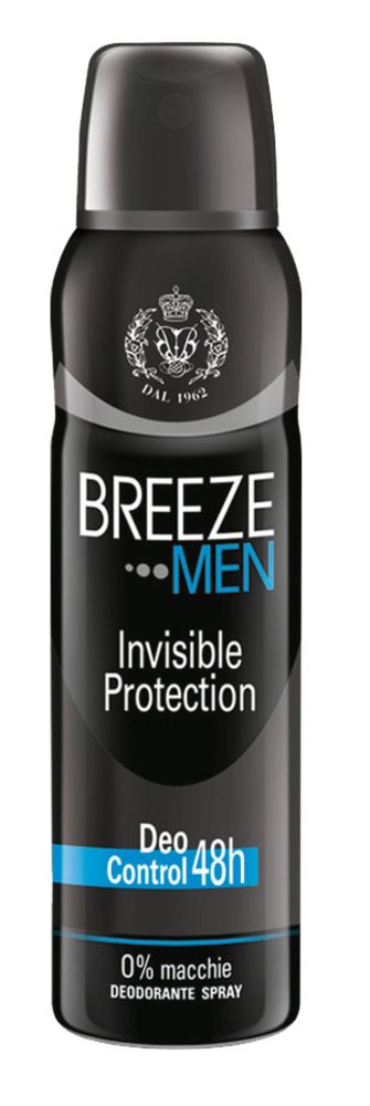 Дезодорант aэрозоль BREEZE Invisible Protection 150 мл - фото 1