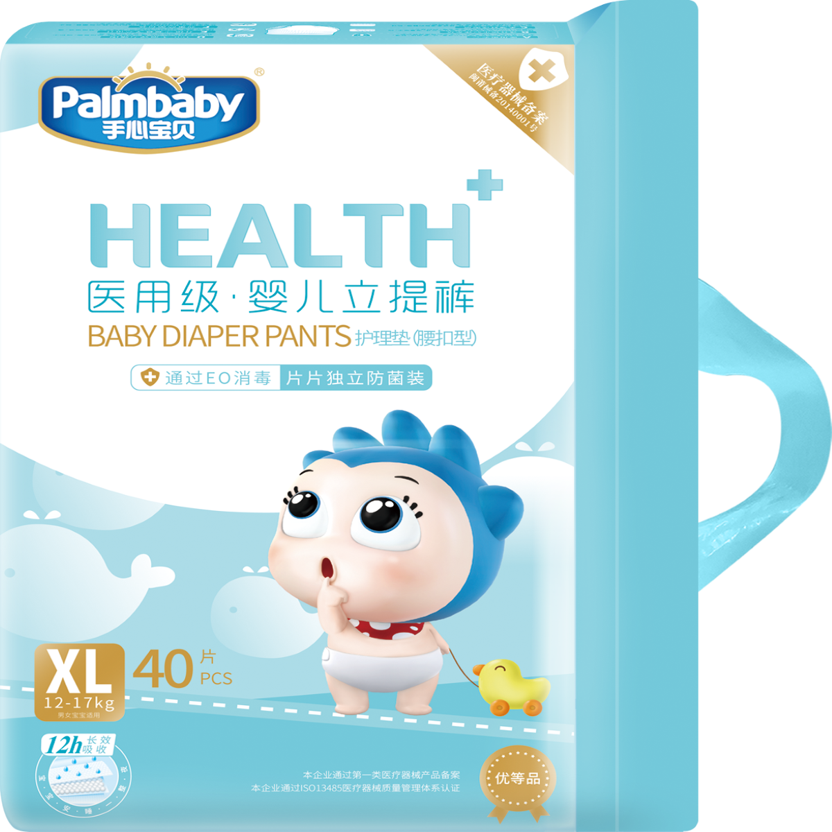 Трусики-подгузники Palmbaby HEALTH+ XL 40 - фото 2