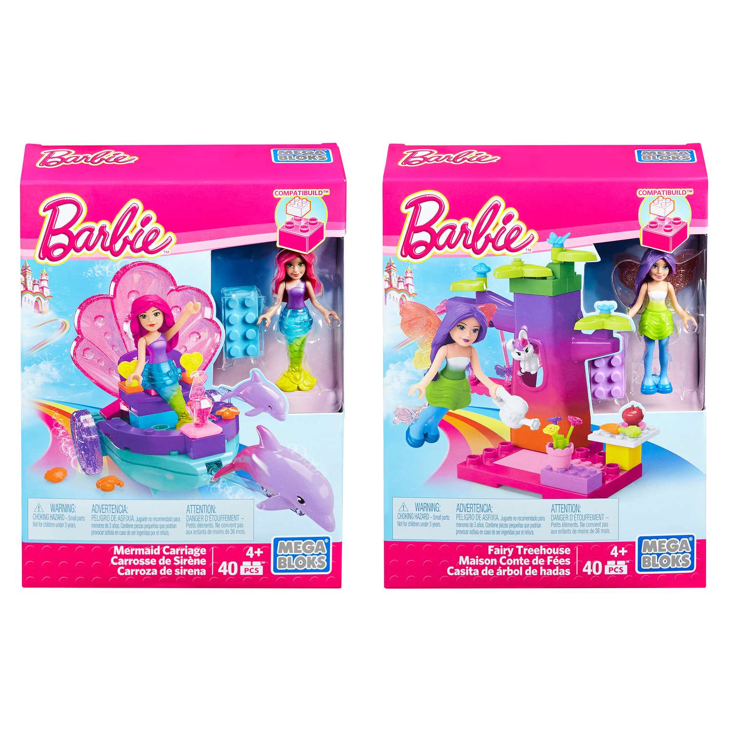 Игровой набор Mega Bloks Barbie в ассортименте - фото 2