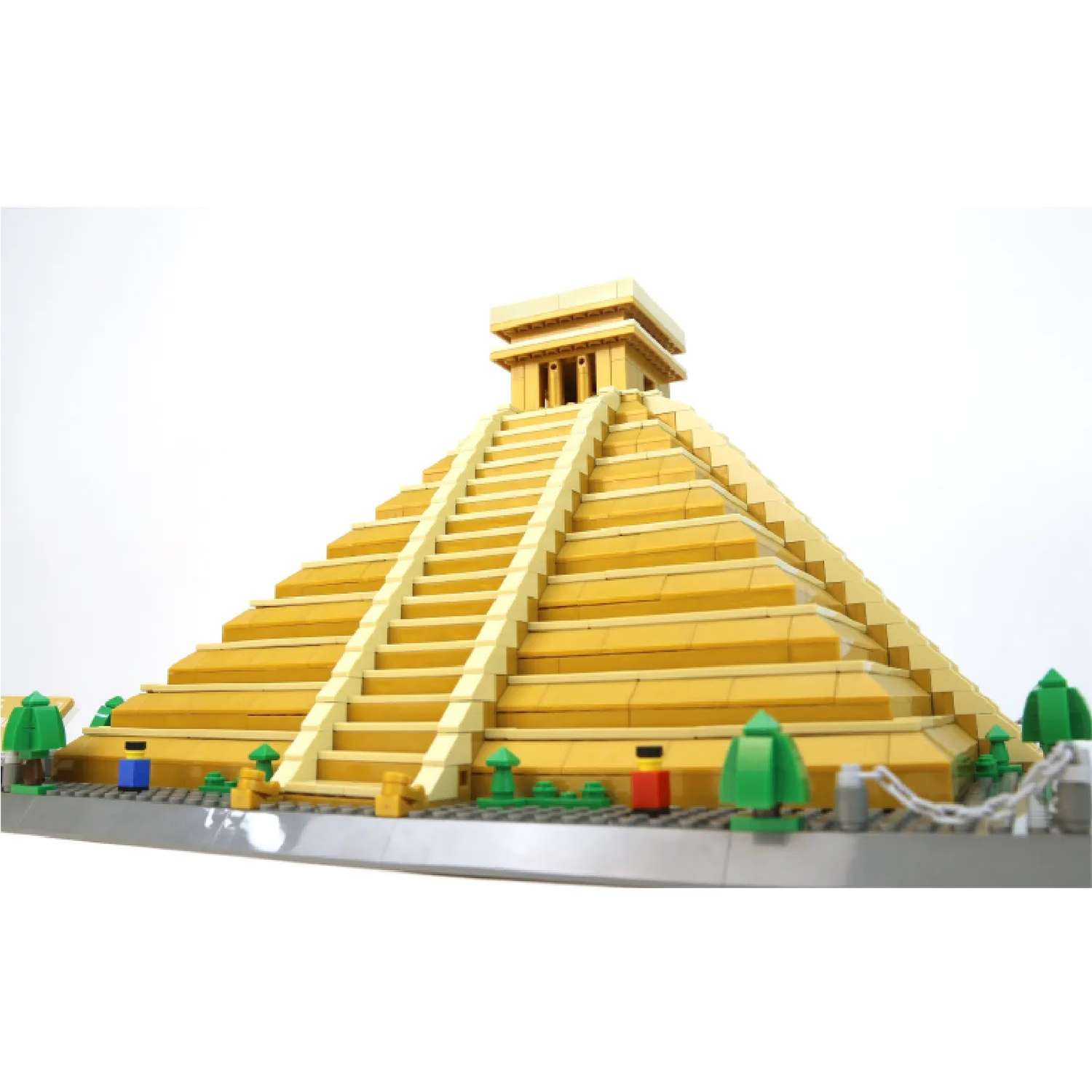 Архитектура мира Wange Мексика Эль-Кастильо-Кукулькан Пирамида майя 1340 шт. - фото 11