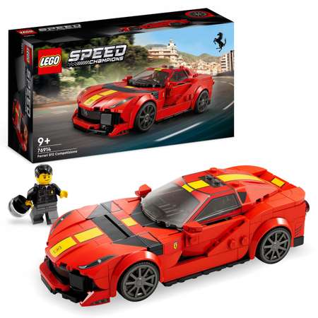 Конструктор детский LEGO Speed Champions Автомобиль 812 Competizione 76914