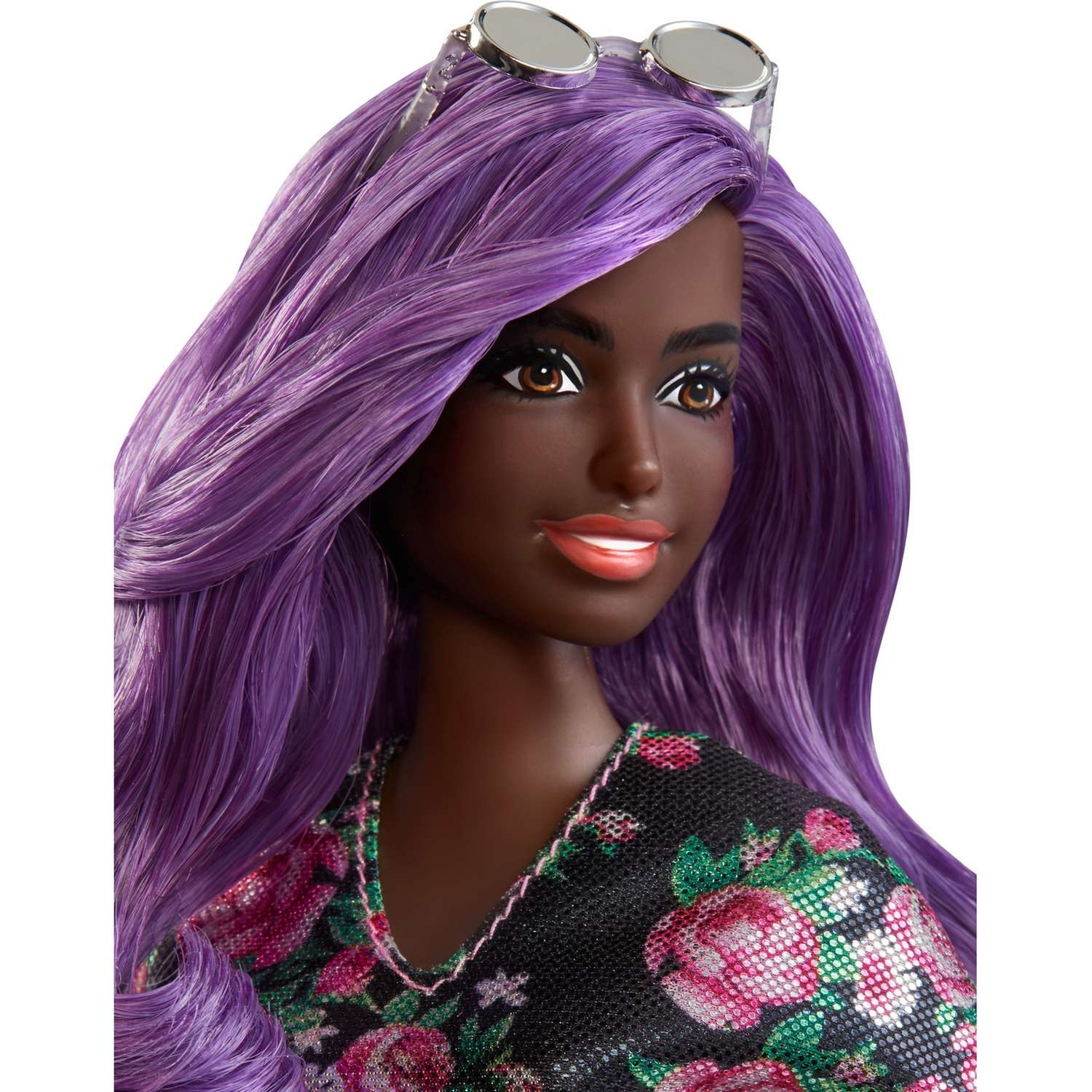 Кукла Barbie Игра с модой 125 Шелковое платье с цветочным принотом FXL58 FBR37 - фото 6