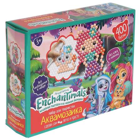 Аквамозаика МультиАРТ Enchantimals 400 бусин 315217