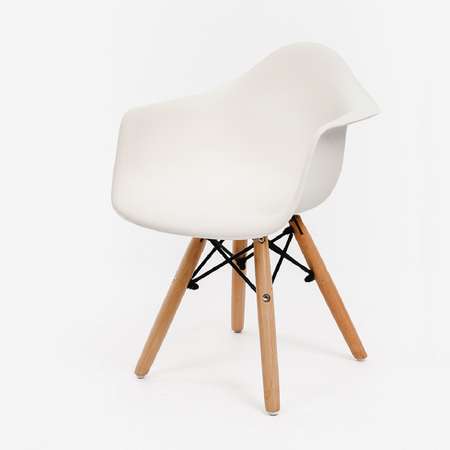 Стул детский DERSTUHL 330 Wood Eames белый