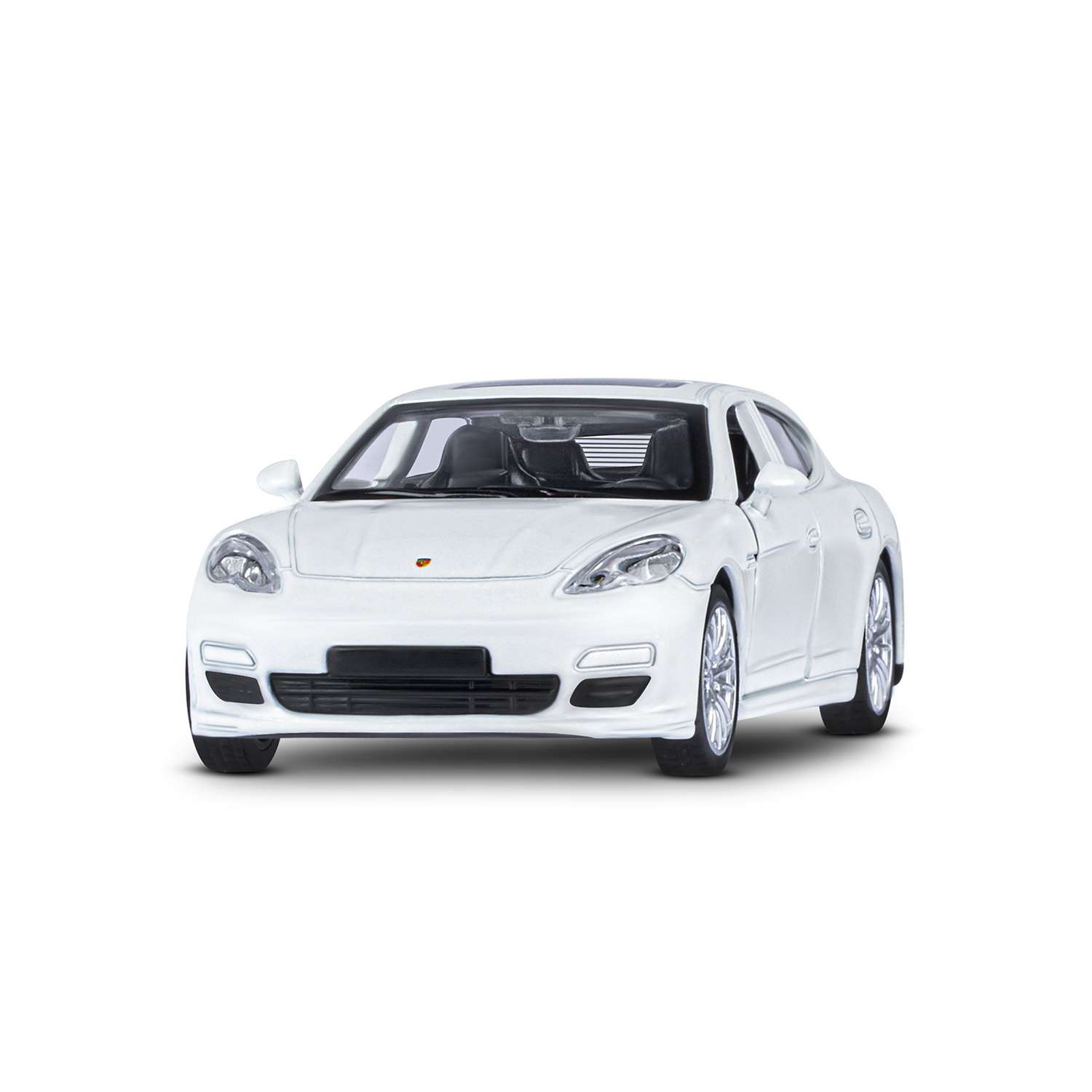 Машинка металлическая АВТОпанорама игрушка детская Porsche Panamera S 1:43 белый JB1251255 - фото 9