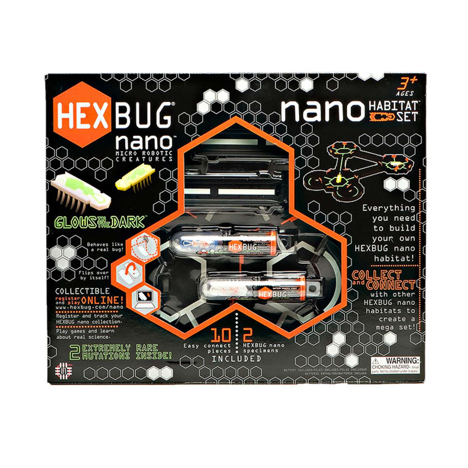 Набор Hexbug Nano Glows in Dark - фото 2