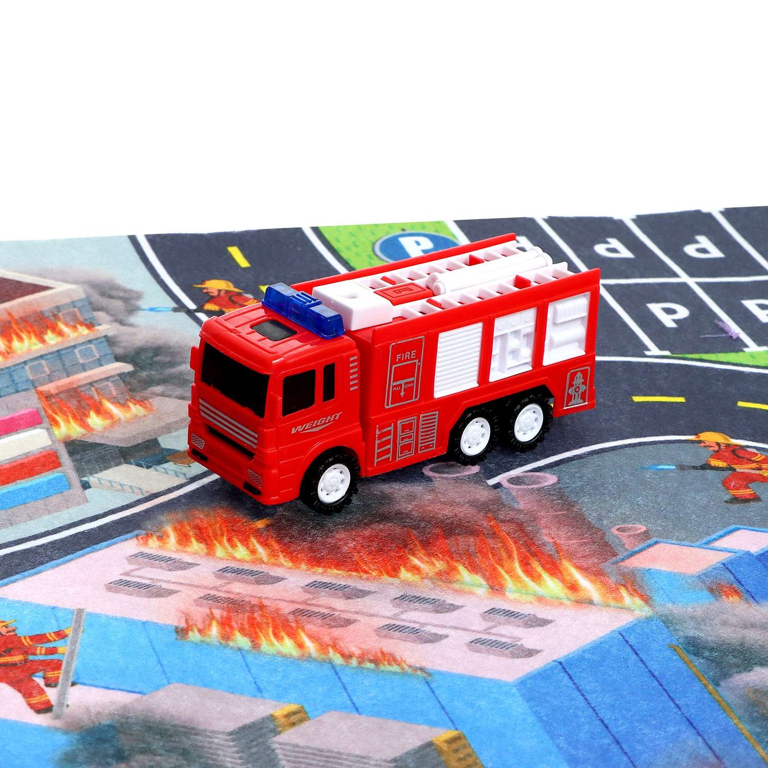 Игровой набор Sima-Land «Город» с ковриком и машинкой 9577569 - фото 2