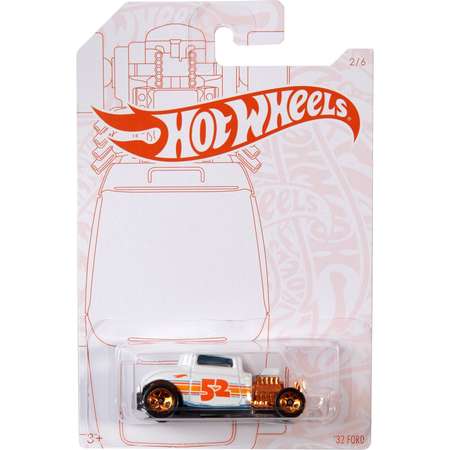 Машинка Hot Wheels Перламутр и хром 32 Форд премиальная GJW49