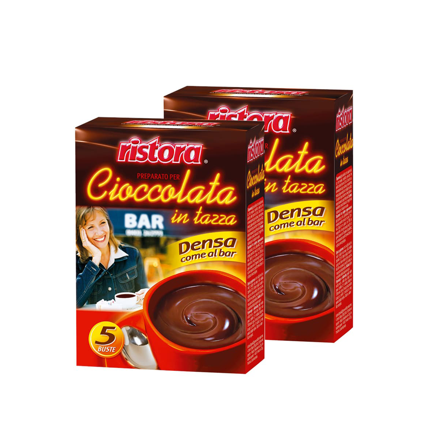 Горячий шоколад RISTORA порционный Bar 2х125 гр - фото 1