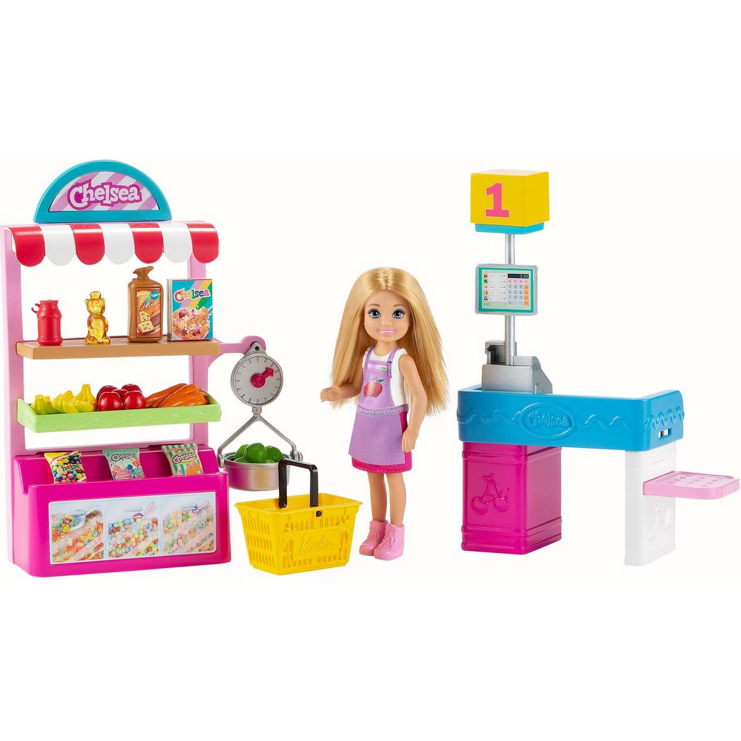 Набор Barbie Челси Супермаркет GTN67 GTN67 - фото 1