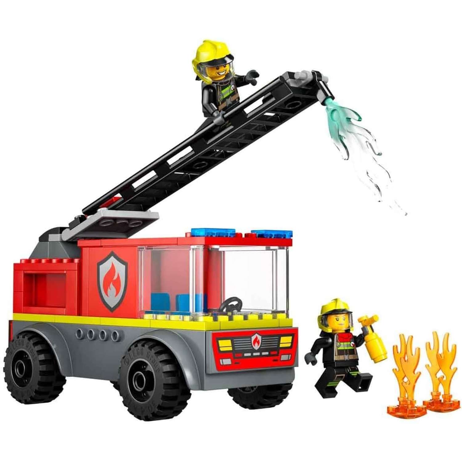 Конструктор LEGO Пожарная машина с лестницей 60463 - фото 2