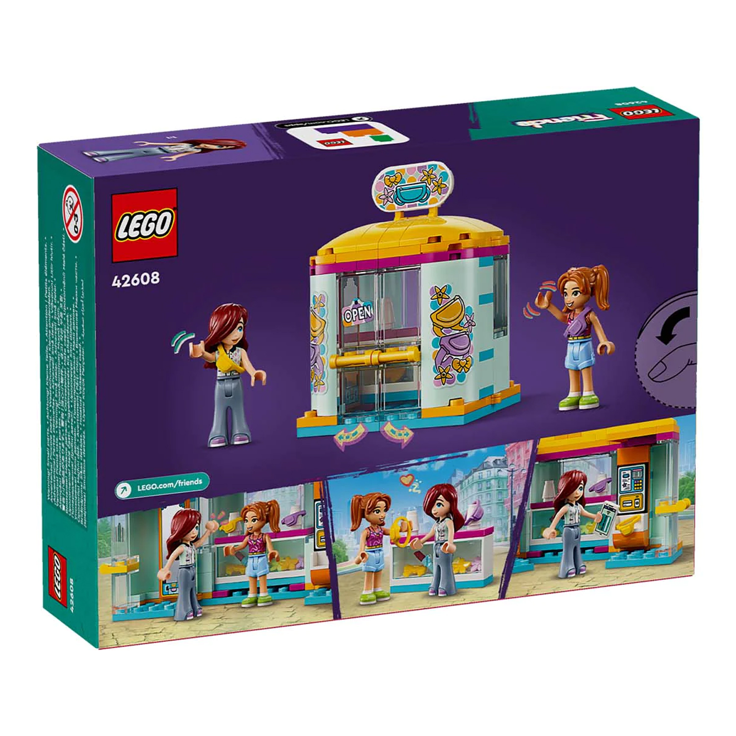 Конструктор детский LEGO Friends Магазин аксессуаров 42608 - фото 3