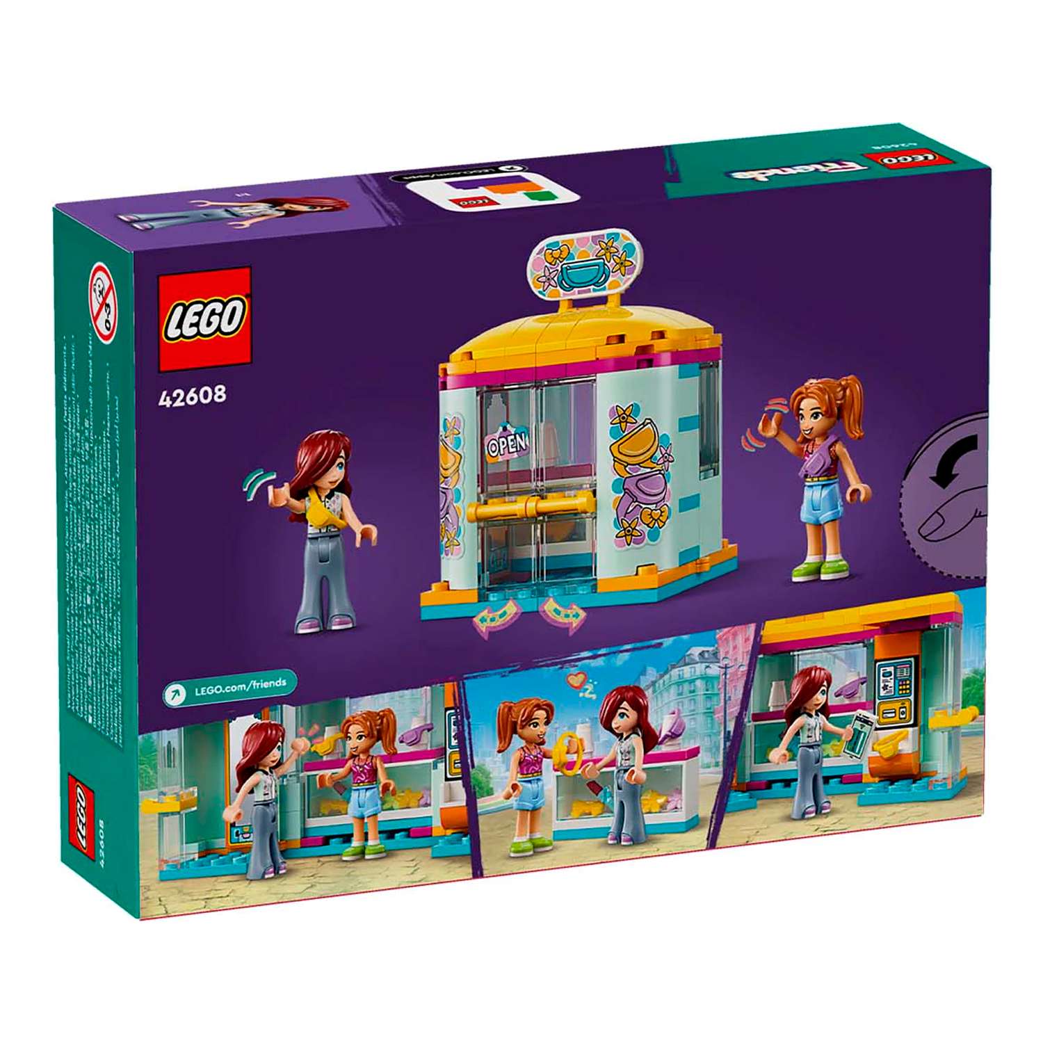 Конструктор детский LEGO Friends Магазин аксессуаров 42608 - фото 3