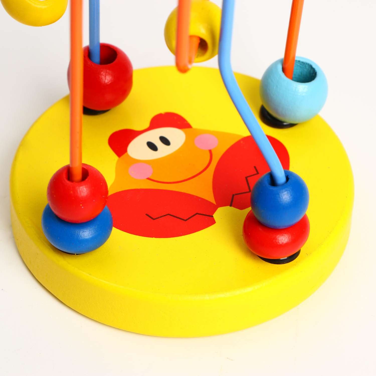 Развивающая игрушка Sima-Land Серпантинка лабиринт Крабик - фото 4