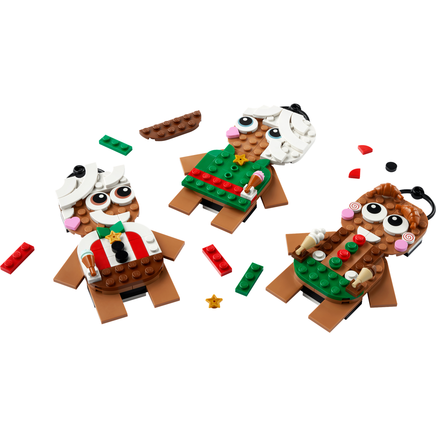 Конструктор LEGO Seasonal Пряничные украшения 40642 - фото 2