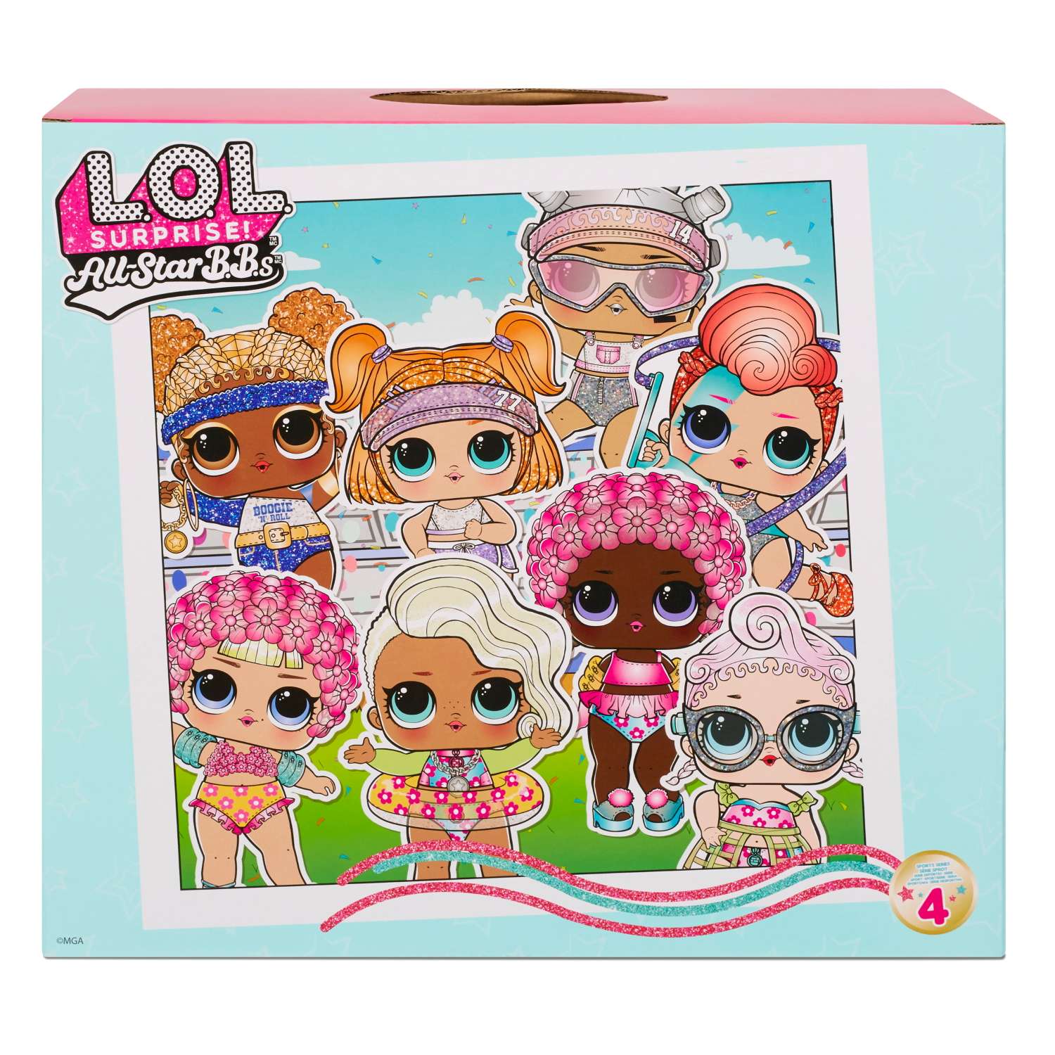 Кукла L.O.L. Surprise! All Star Sports Wave 1 Summer Games в непрозрачной упаковке (Сюрприз) 572671XX1EUC 572671XX1EUC - фото 9