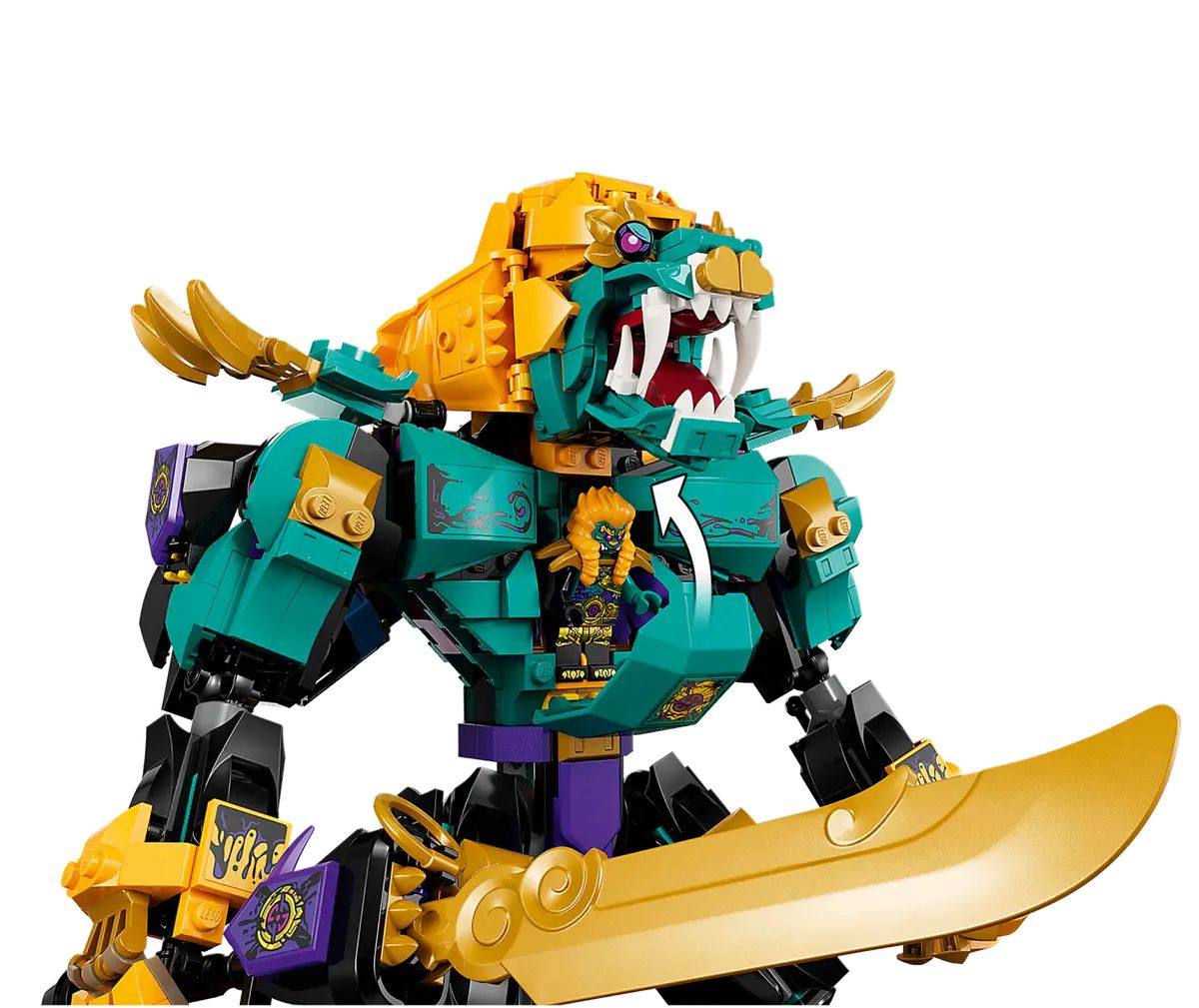 Конструктор LEGO Monkie Kid The Mighty Azure Lion 80048 - фото 2