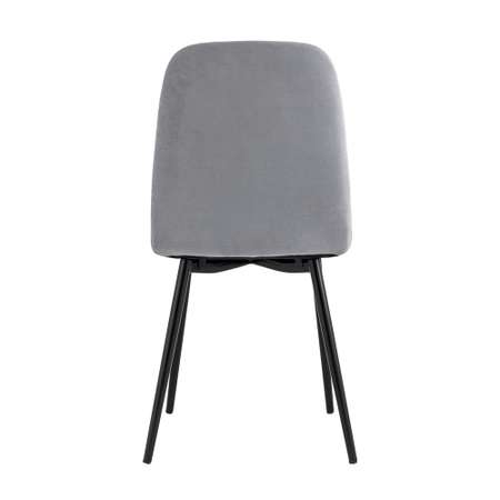 Комплект стульев Фабрикант 4 шт Easy велюр серый