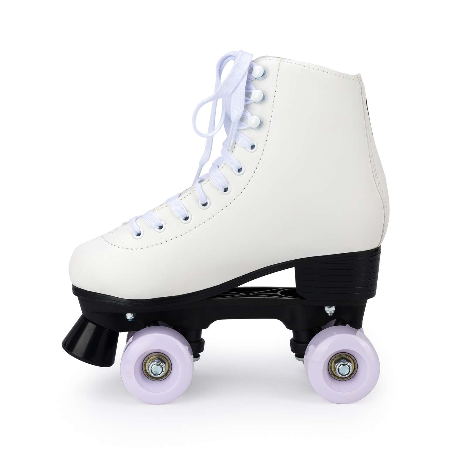 Роликовые коньки SXRide Roller skate YXSKT04WPUR40 белые с фиолетово-розовым орнаментом размер 40 - фото 3