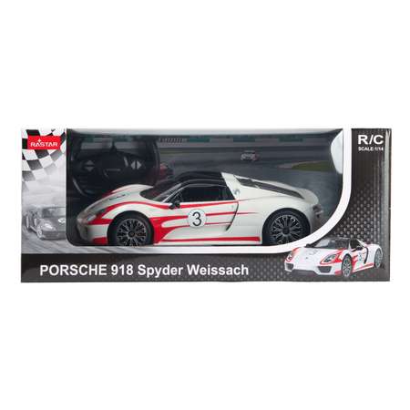 Машина Rastar РУ 1:14 Porsche 918 SP