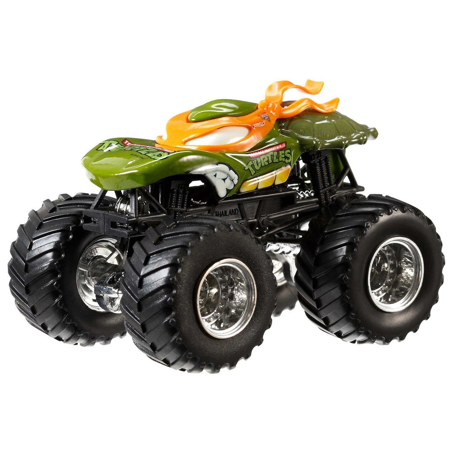 Машина Hot Wheels Hot Wheels Monster Jam 1:64 Черепаха W4196 купить по цене  88 ₽ в интернет-магазине Детский мир