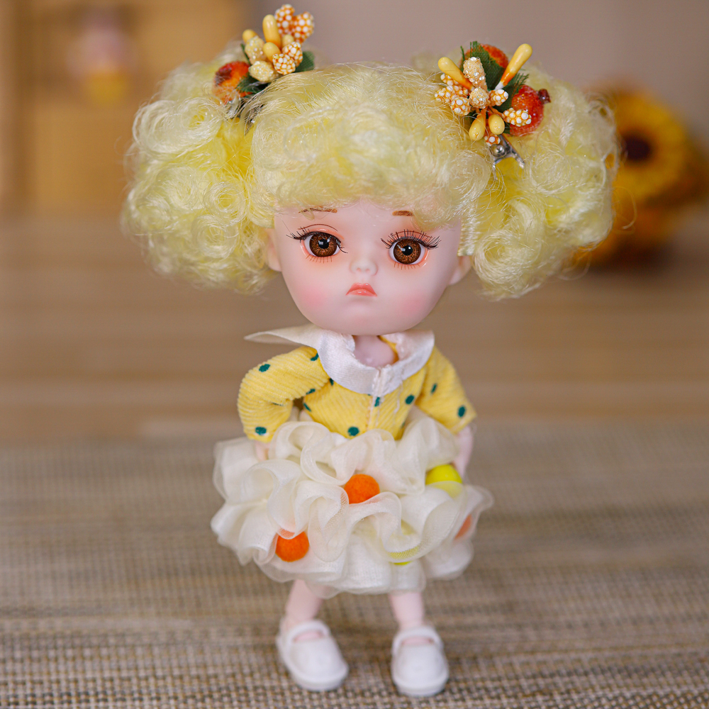 Кукла EstaBella Апельсинчик на шарнирах коллекционная 46283519 - фото 17