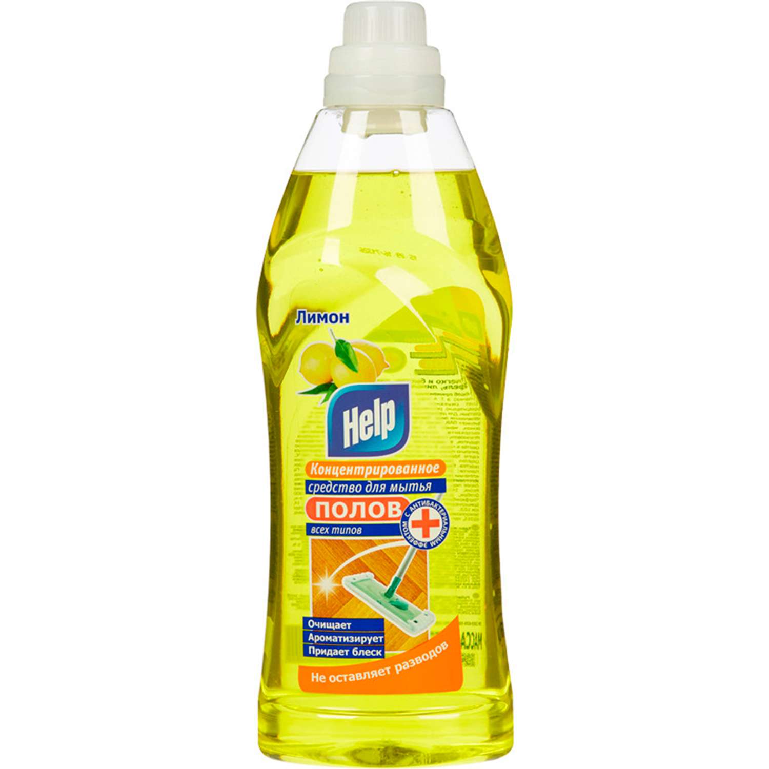 Средство для мытья полов Help Лимон 1 л - фото 1