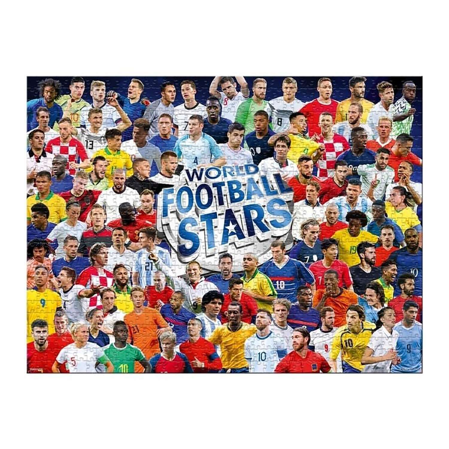 Пазл 1000 деталей Winning Moves Мировые футбольные звезды World Football Stars - фото 2