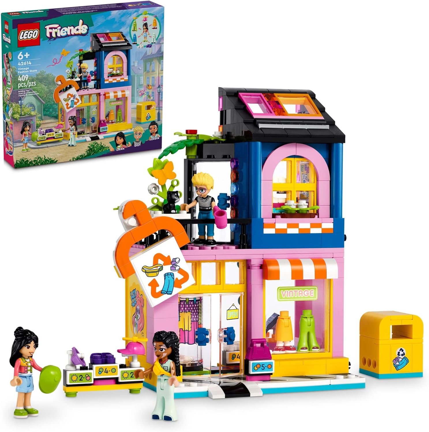 Конструктор LEGO Friends Магазин винтажной моды 42614