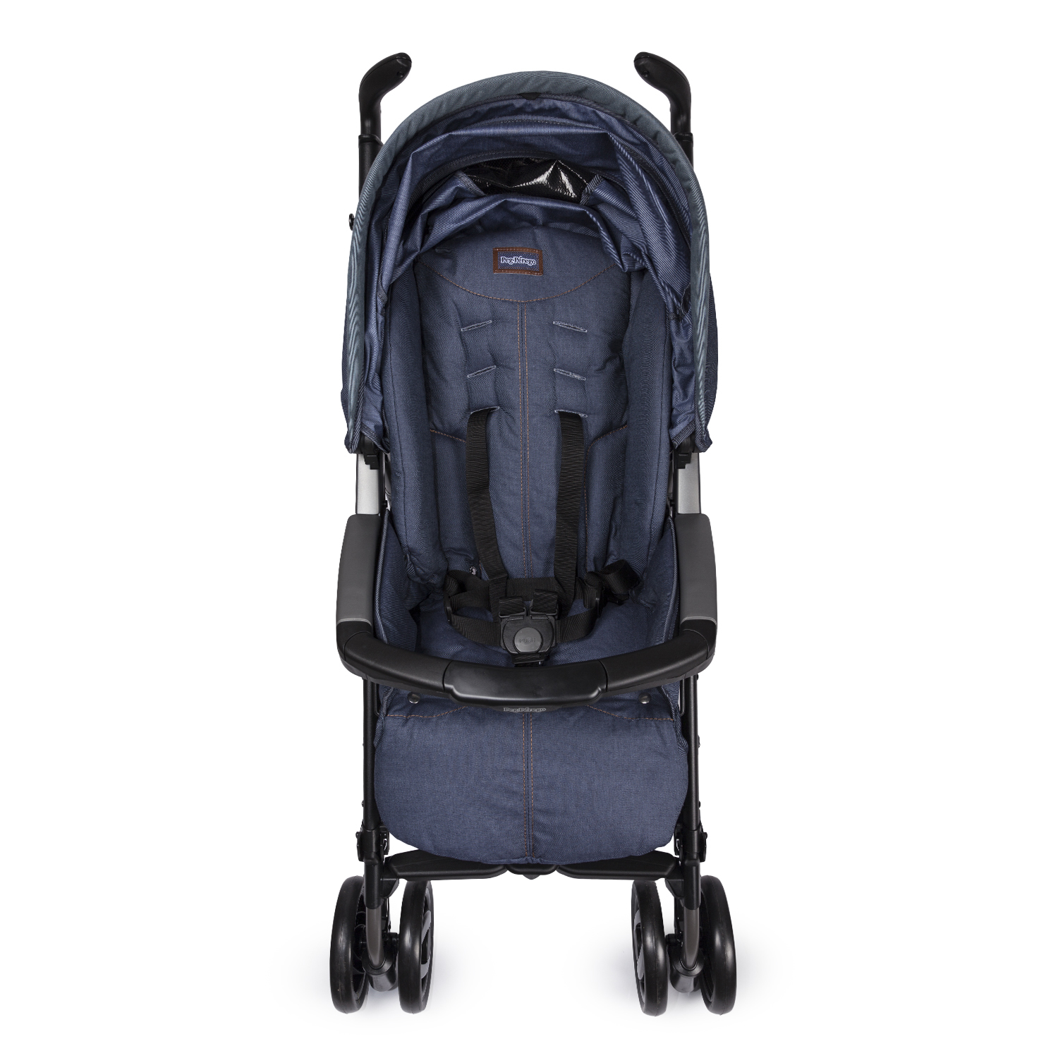 Прогулочная коляска Peg-Perego Pliko P3 Compact Classico Blue Denim - фото 11