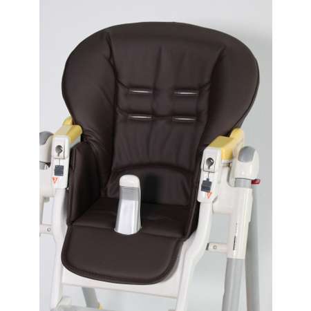 Чехол из экокожи Чехольчик ОК на стульчик для кормления Peg perego Prima Pappa Diner шоколадный