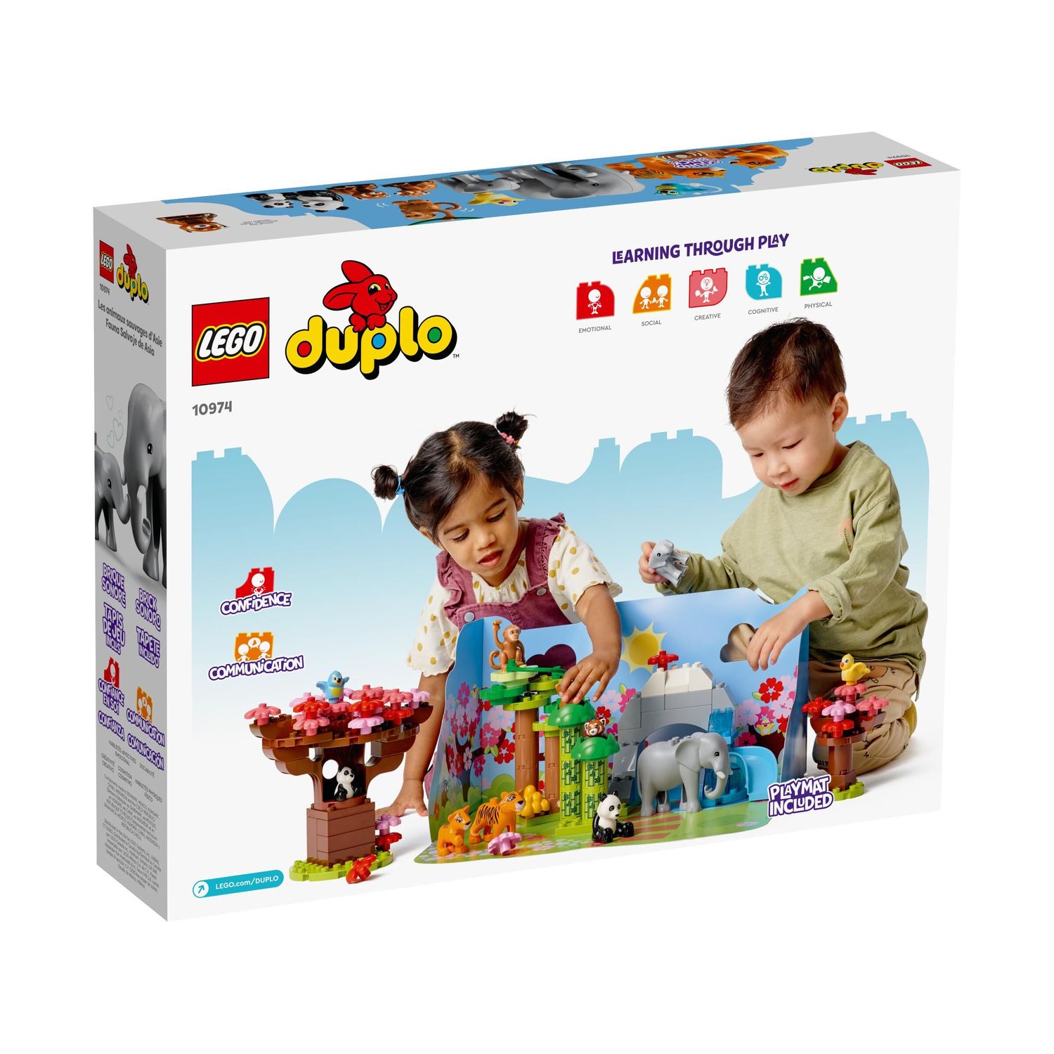 Конструктор LEGO DUPLO Wild Animals of Asia 10974 - фото 6