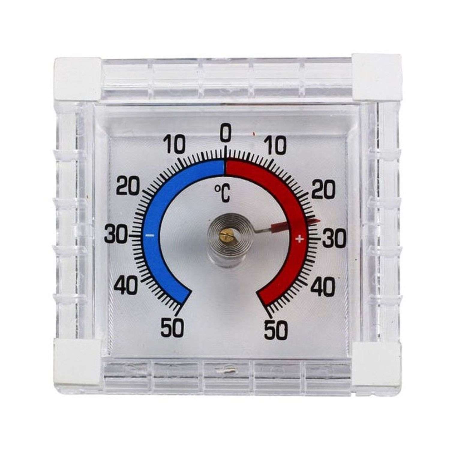 Термометр Uniglodis Биметаллический оконный белый - фото 1