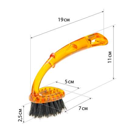 Щетка для мытья посуды IDEA Глянец М 5203