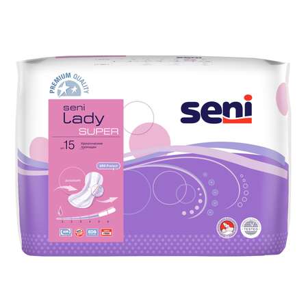 Прокладки урологические Seni Lady Super 15шт