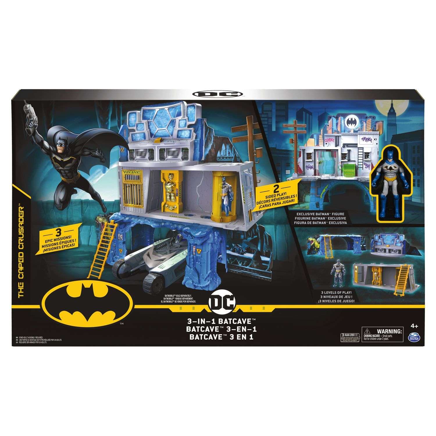 Набор игровой Batman Бэт-Пещера 3в1 6058292 - фото 2