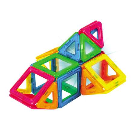 Магнитный конструктор MAGFORMERS Neon Led set 31 деталь