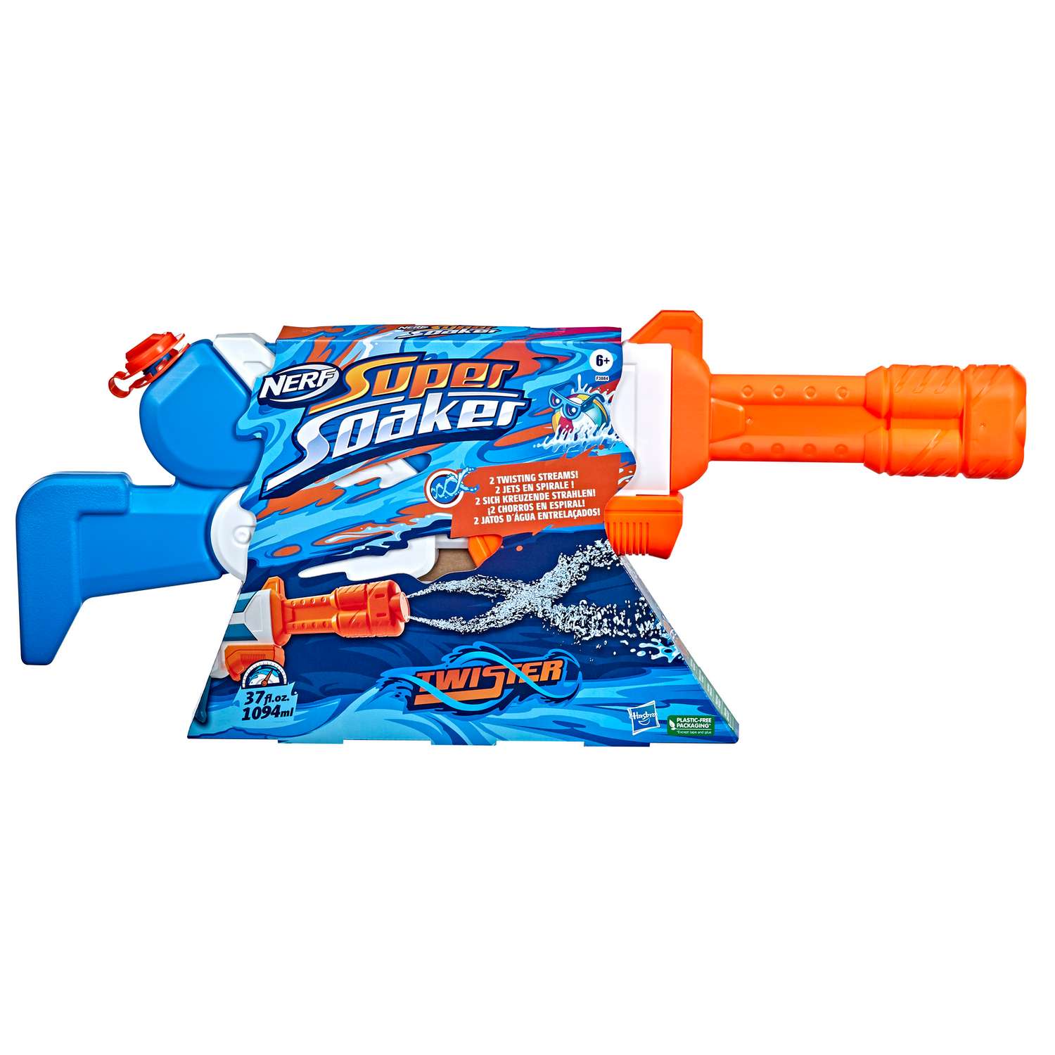 Бластер водный SUPER SOAKER Шторм 1 Твистер F38845L0 - фото 2