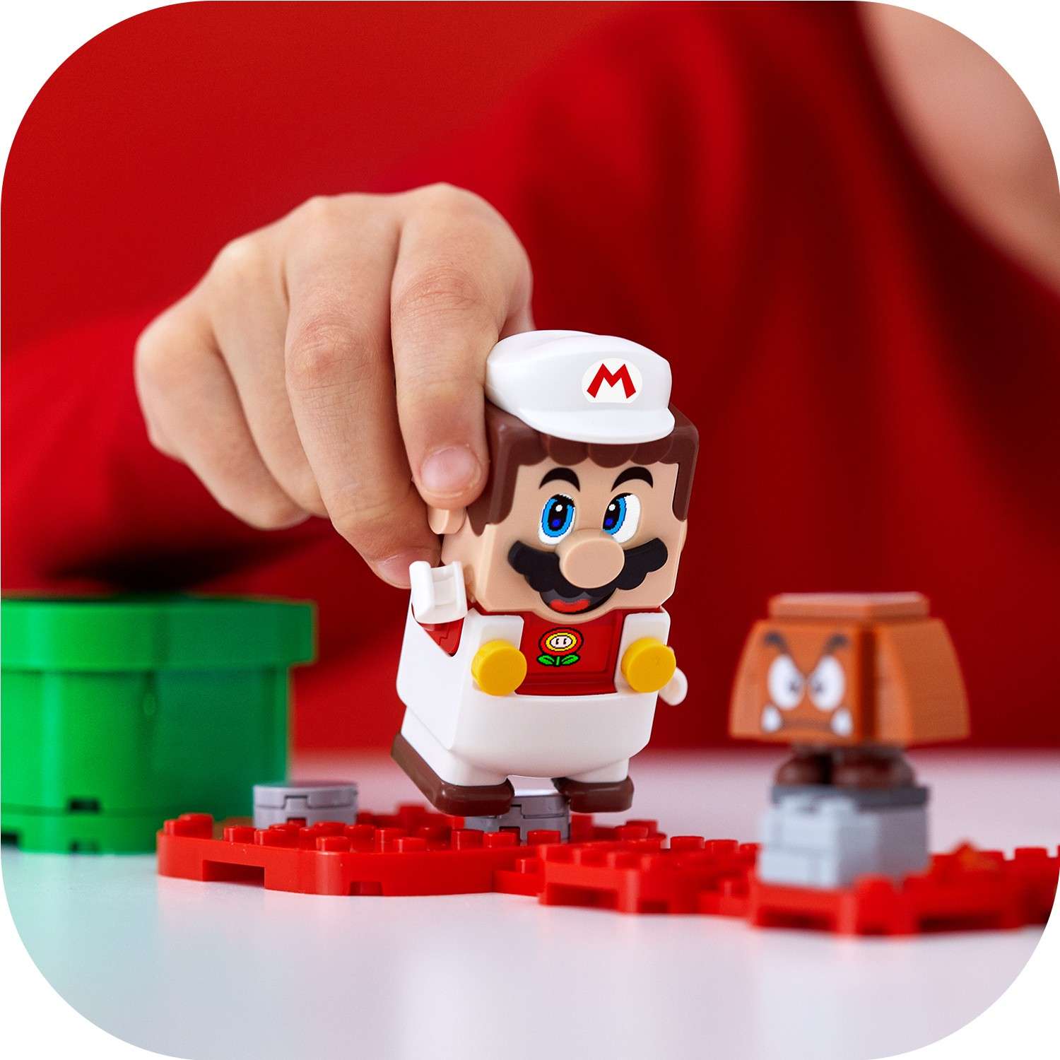 Конструктор LEGO Super Mario Марио-пожарный 71370 - фото 13