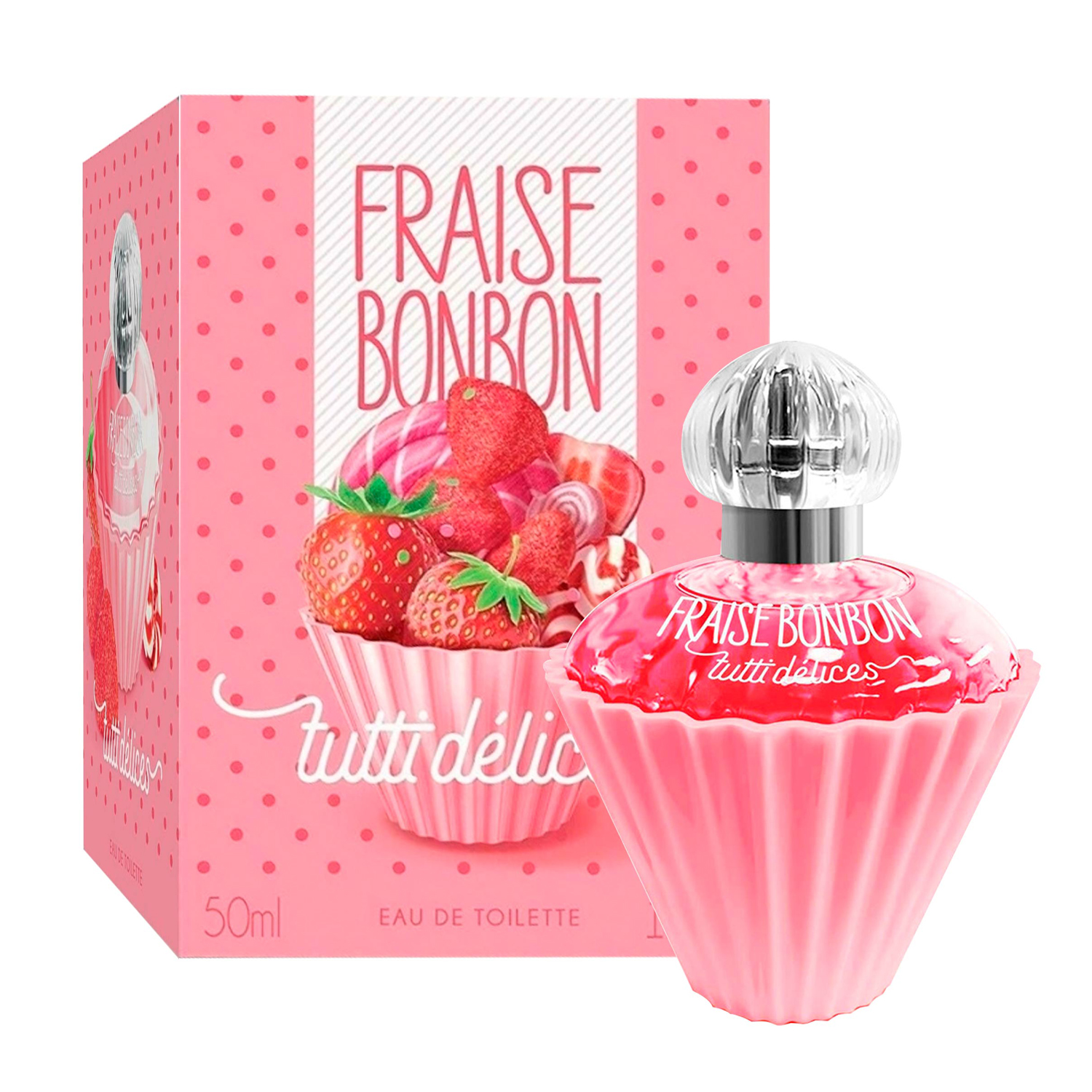 Туалетная вода CORANIA Tutti Delices Fraise bonbon 50 мл - фото 1